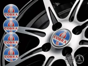 Shelby Insignias Bombadas Logo Pegatinas de Rueda Elegante